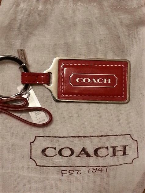 Wholesale customized coach keychain For Attaching Various Key 